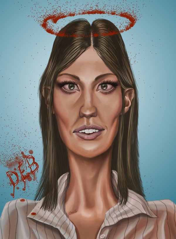 Deb- Caricature de Jennifer Carpenter Dans Dexter